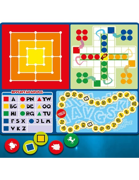 Ludoteca giochi riuniti più di 20 LIS89154 Lisciani | Futurartshop.com