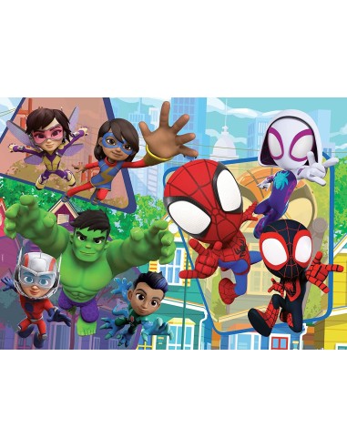 Puzzle Maxifloor 24 pezzi Spidey double-face LIS99726 Lisciani | Futurartshop.com