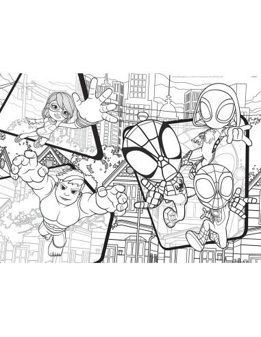 Puzzle Ma Puzzle floor24 pieces Spide Puzzle LIS99726 Lisciani | Futurartshop.com