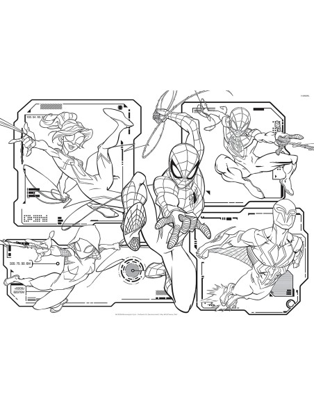 Puzzle Ma Puzzle floor108 pieces Spider-man double-face LIS99764 Lisciani | Futurartshop.com