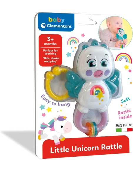 Little Unicorn Rattle CLE17778 Clementoni | Futurartshop.com