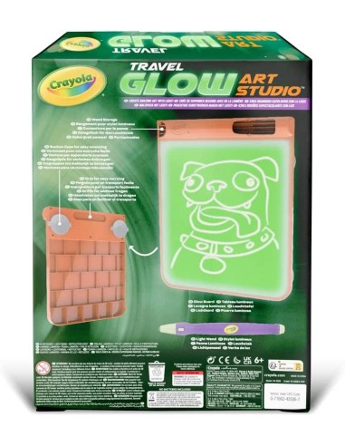 Travel chalkboard portable art studio CRA04-2506 Crayola | Futurartshop.com