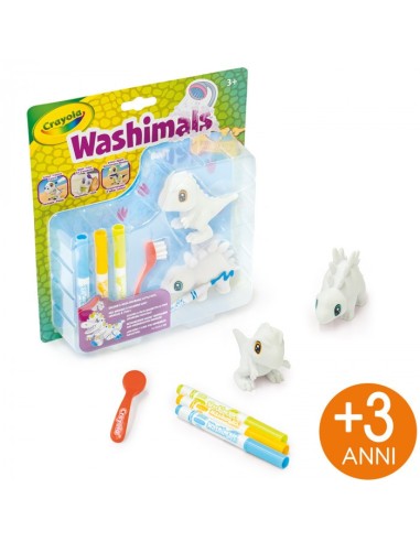 ash Shashimals pets set with 2 dinosaurs CRA74-7513 Crayola | Futurartshop.com