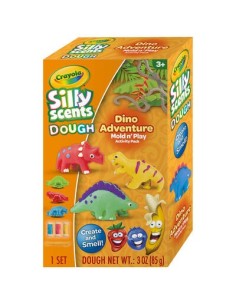 Silly scents set crea e modella dinosauro CRAA1-2369 Crayola | Futurartshop.com