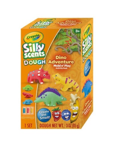 Silly scents set crea e modella dinosauro CRAA1-2369 Crayola | Futurartshop.com