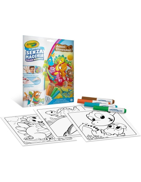 Coloring set color dinosauri CRA75-7156 Crayola | Futurartshop.com