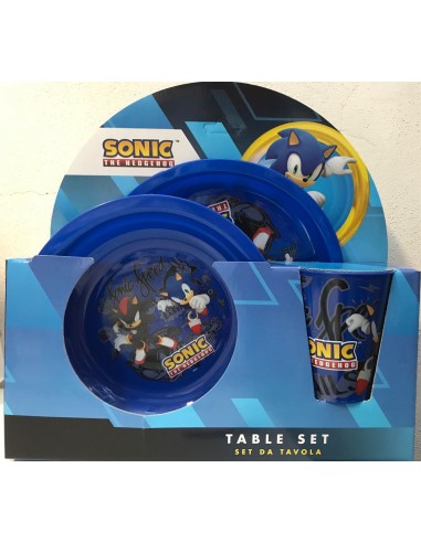 Set pappa 3 pezzi Sonic blu ROISONIC1 Futurart | Futurartshop.com
