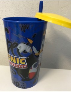 Sonic Tumbler with straw and cap ROISONIC9 Futurart | Futurartshop.com