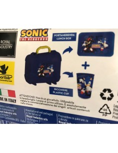 Sonic briefcase with snack holder and glass ROISONIC12 Futurart | Futurartshop.com 2