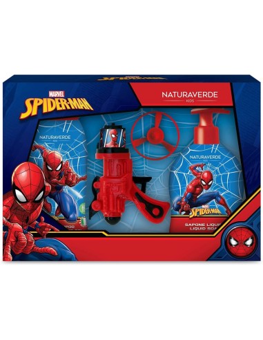 Spiderman gift set propeller bubble bath DEG45017322 Futurart | Futurartshop.com