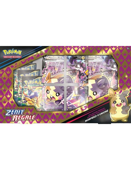 Pokemon collezione Morpeko-V unione premium con tabellone GAMPK60279 Futurart | Futurartshop.com