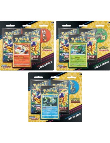 Pokemon collection with Royal Zenit brooch 3 models GAMPK60281 Futurart | Futurartshop.com