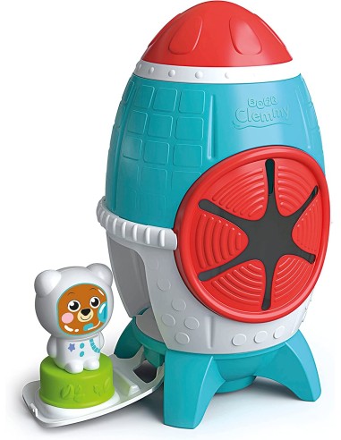 Soft Clemm razzo rocket bucket with 5 soft blocks CLE17806 Clementoni | Futurartshop.com