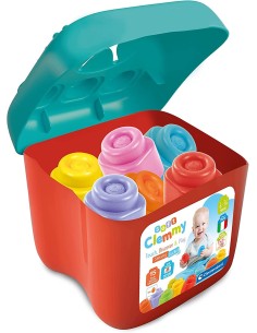 Soft Clemmy secchiello con 15 blocchi morbidi CLE17807 Clementoni | Futurartshop.com