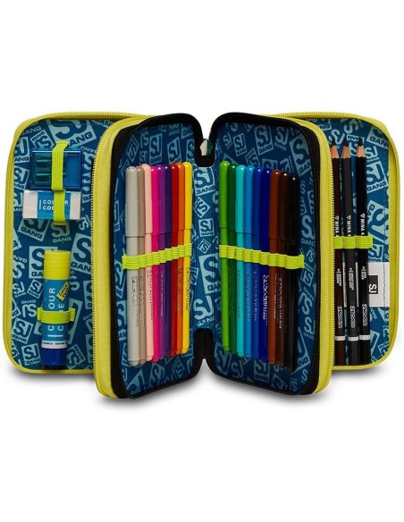 Astuccio 3 zip Sj Gang Critty boy SEV30C202300-519 Seven | Futurartshop.com
