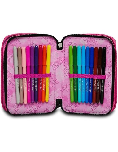 Case 3 zip Seven Zipper Glamy SEV300102321-822 Seven | Futurartshop.com