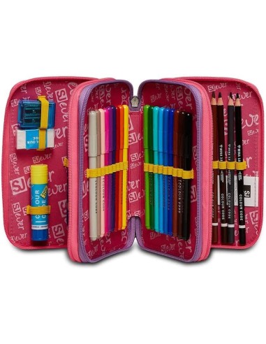 Astuccio 3 zip Sj Gang ever Rayly girl SEV30C202335-351 Seven | Futurartshop.com