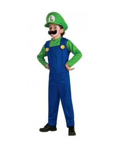 Carnival costume luigi super mario 1-2 years 0001482 Como Giochi  | Futurartshop.com
