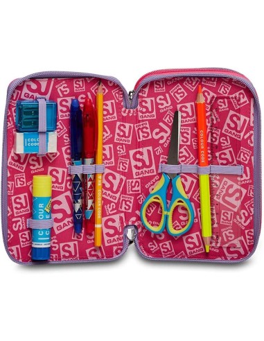 Astuccio 3 zip Sj Gang Magicflip girl SEV30C202321-379 Seven | Futurartshop.com