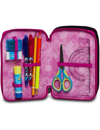 Astuccio 3 zip Seven Kiddie Crush SEV300102341-429 Seven | Futurartshop.com