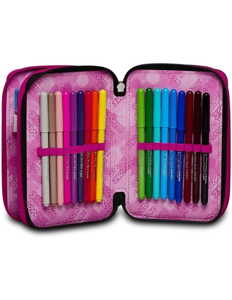Astuccio 3 zip Seven Kiddie Crush SEV300102341-429 Seven | Futurartshop.com