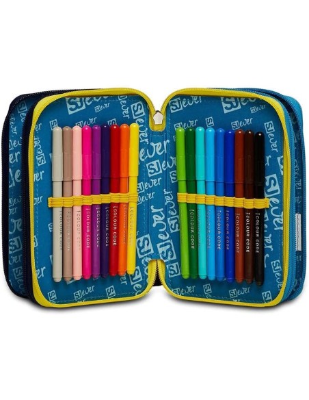 Astuccio 3 zip Sj Gang ever Player boy SEV30C202331-550 Seven | Futurartshop.com