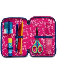 Astuccio 3 zip Sj Gang ever girl Wingly SEV30C202333-899 Seven | Futurartshop.com 2
