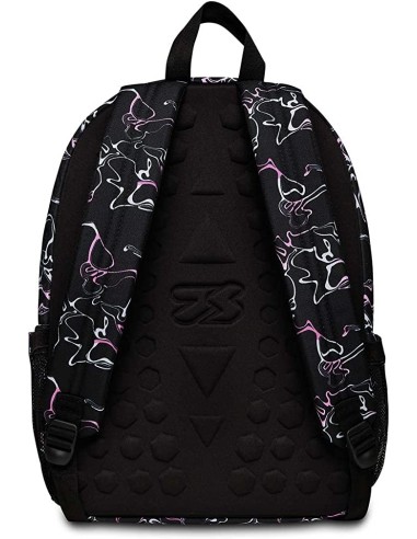 Organized Backpack Seven Black Stripes Freethink SEV200102362-359 Seven | Futurartshop.com