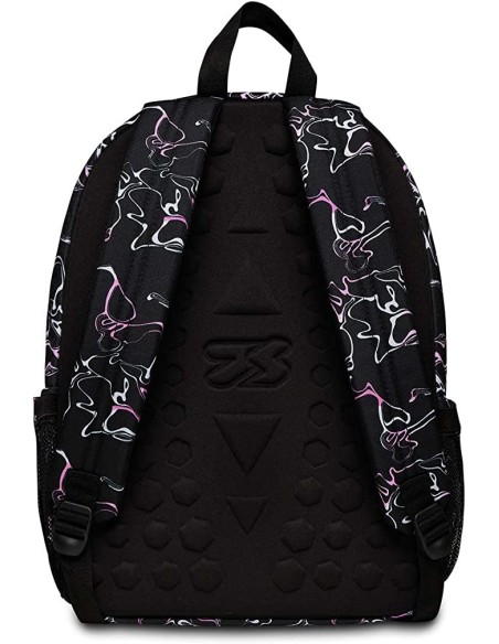 Organized Backpack Seven Black Stripes Freethink SEV200102362-359 Seven | Futurartshop.com