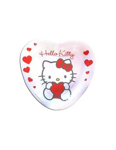 piatto cuore hello kitty 101410  | Futurartshop.com