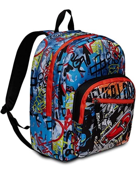 Zaino doppio scomparto Sj Gang ever Drift boy SEV20C202332-428 Seven | Futurartshop.com