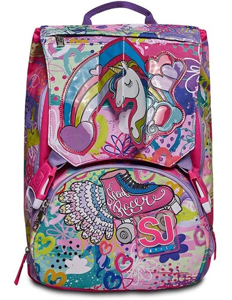 Zaino sdoppiabile big Sj Gang Magicflip girl SEV20C202318-379 Seven | Futurartshop.com