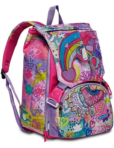 Double backpack big s Gang Gang Magicflip girl SEV20C202318-379 Seven | Futurartshop.com