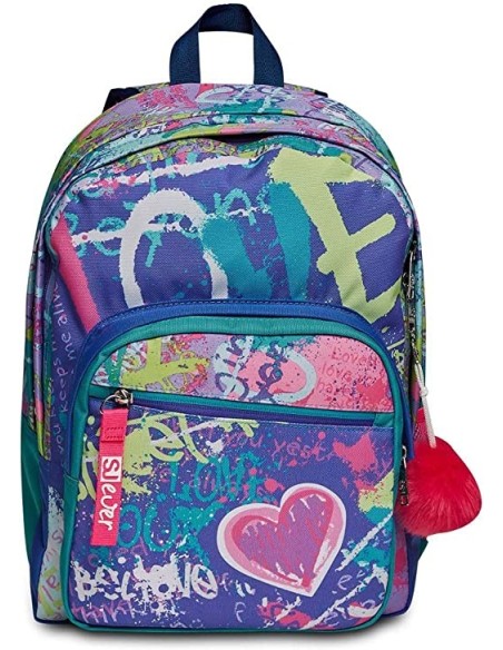 Double compartment backpack s Gang Gang ever Sw SEV20C202330-542 Seven | Futurartshop.com