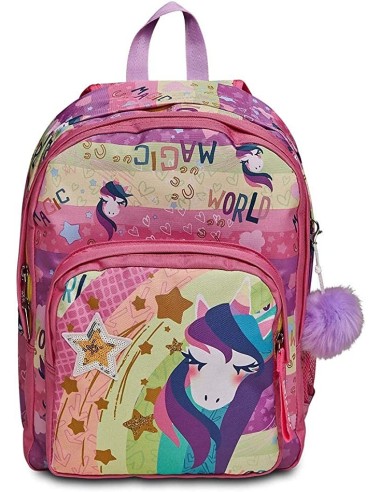 Double compartment backpack s Gang Gang ever ra Ra SEV20C202333-351 Seven | Futurartshop.com