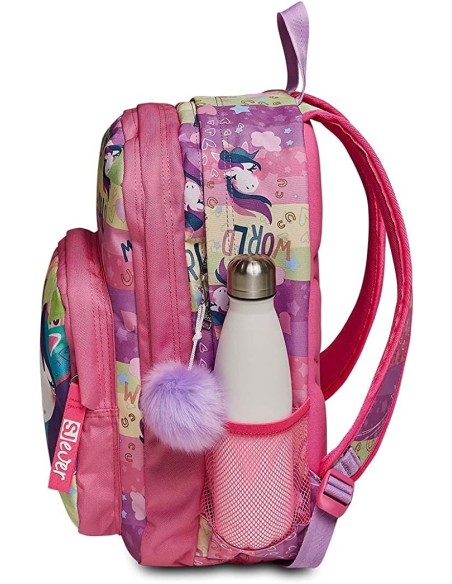 Zaino doppio scomparto Sj Gang ever Rayly girl SEV20C202333-351 Seven | Futurartshop.com