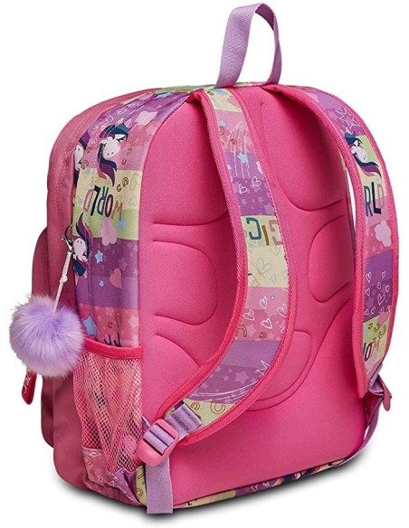 Zaino doppio scomparto Sj Gang ever Rayly girl SEV20C202333-351 Seven | Futurartshop.com