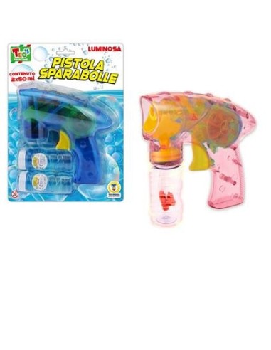 Pistola Sparabolle con 2 ricariche 2 colori TEO68129 Teorema | Futurartshop.com
