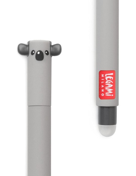 Penna gel koala rossa cancellabile LEGEP0003 Legami Milano | Futurartshop.com