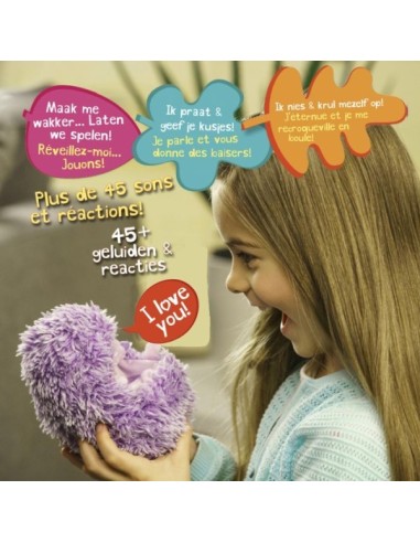 Purple curly curlimals ROUCRM3712-2 Giochi Preziosi | Futurartshop.com
