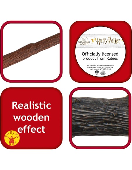 Bacchetta Harry Potter in blister RUB9704 Rubies | Futurartshop.com