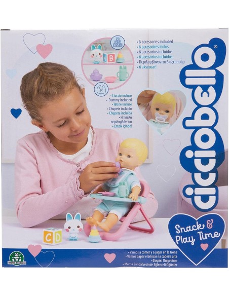 Cicciobello snack e play time GIOCCBA8000 Giochi Preziosi | Futurartshop.com