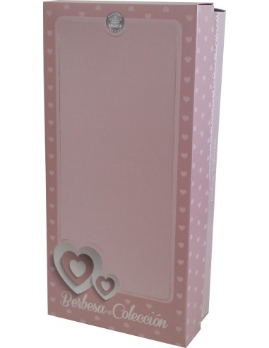 Bambola Reborn Sara neonata con vestito rosa a fiori FIC5205 Berbesa | Futurartshop.com