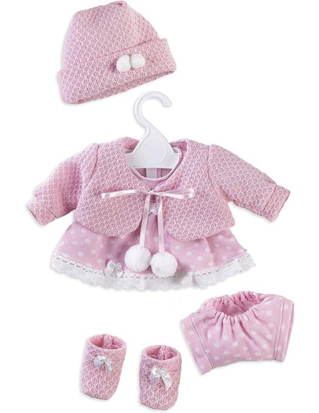Reborn Doll Dresses 42 cm 5 models FICT5110 Berbesa | Futurartshop.com
