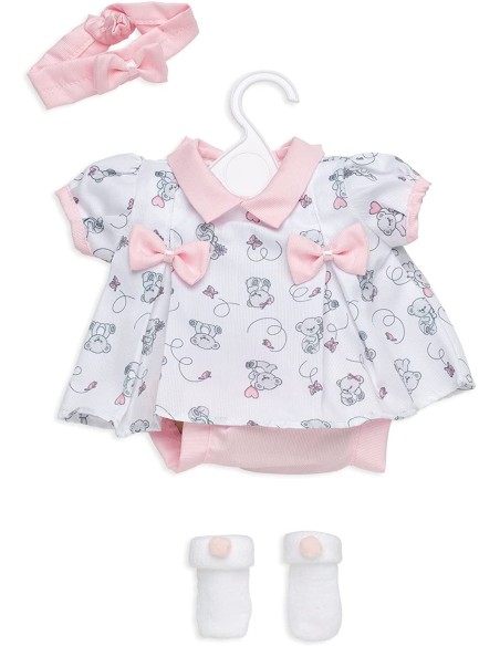 Reborn Doll Dresses 42 cm 5 models FICT5110 Berbesa | Futurartshop.com
