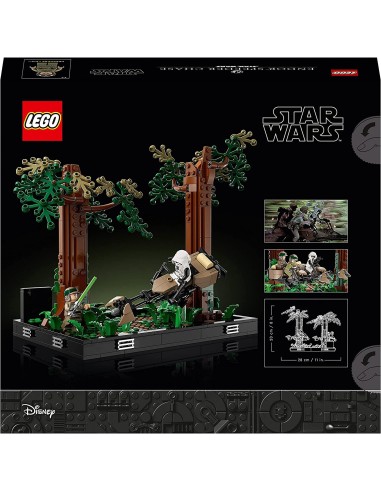 Lego Star Wars 75353 Diorama inseguimento con lo speeder su Endor LEG6427691 Lego | Futurartshop.com