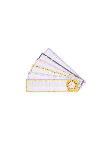 Block mini m pl planning Colorbook 6 models LAGCOL22887 Colourbook | Futurartshop.com