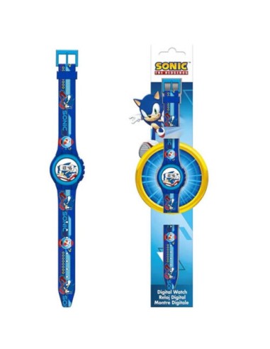 Sonic Digital Wristwatch for Kids ROCSNC4316M Rocco Giocattoli | Futurartshop.com