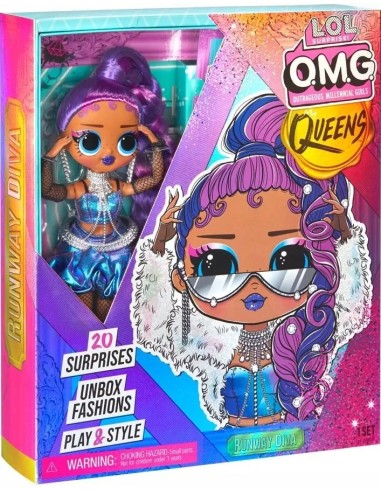 Lol surprise OMG - Runway diva queens fashion doll MGA579892EUC MGA | Futurartshop.com