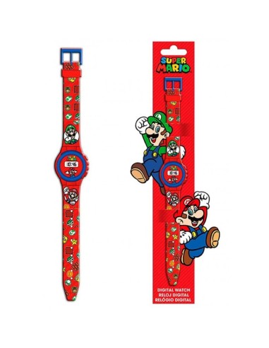 Super Mario Digital Wristwatch ROCGSM4234 Rocco Giocattoli | Futurartshop.com